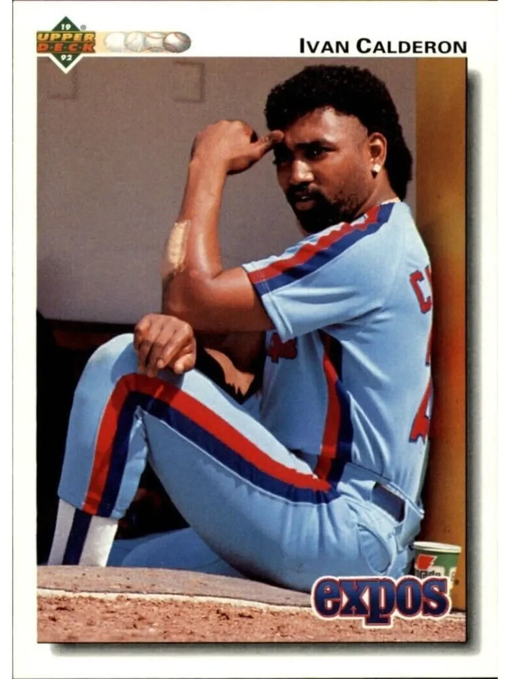 Ivan Calderon 1992 Upper Deck MLB #226 Baseball Card Montreal Expos